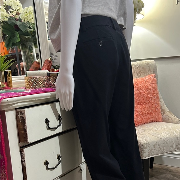 ALFRED SUNG Women's Classic Black Straight Leg Pants - Picture 12 of 15